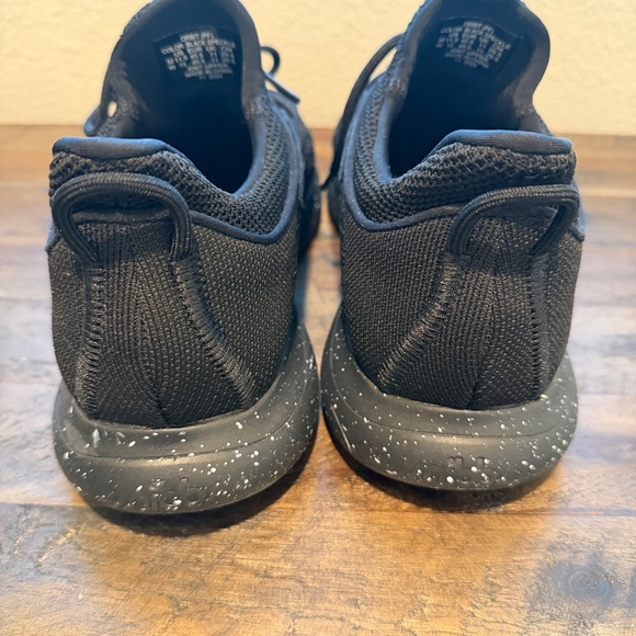 Snibbs Orbit Black Speckle Lace Up Sneakers Mens 11.5 Gym Shoes - Picture 5 of 9